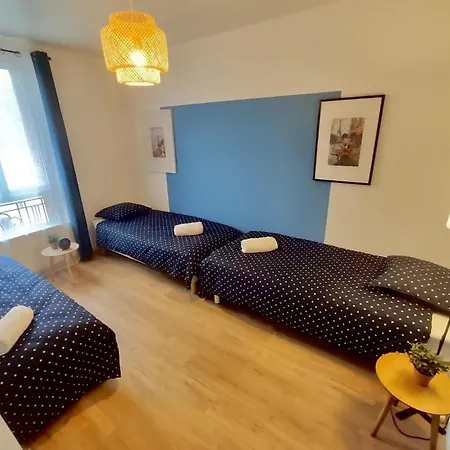 Apartment Disneyland - Paris 20 Min - Parking - 8 Personnes
